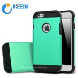 Hot Selling Products 2 in 1 TPU + PC Hybird Slim Armor Case Mobile Phone Cover for iPhone 6