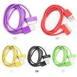 5 Colors USB 30 Pin Data Transfer Cable for iPhone 4