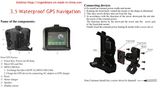 GPS Tracking System with 3.5inch Screen