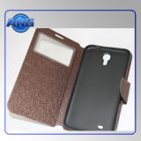Leather Mobile Phone Flip Case for Samsung I9200