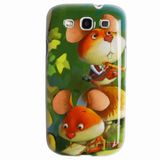 Cellphone Accept Pattern Design for Samsung I9300 Cute Cartoon Phone Case