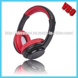 Black TF Card FM Radio Wireless Bluetooth Headphone (BT-3300)