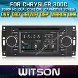 Witson Car DVD Player for Chrysler 300c with Chipset 1080P 8g ROM WiFi 3G Internet DVR Support