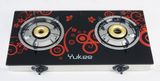 2 Burner Glass Gas Stove (YD-2GT01)