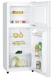 106L Top Freezer Double Door Refrigerator with CE RoHS