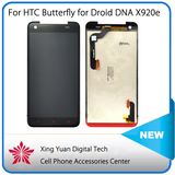 Black with Frame LCD Display + Digitizer Touch Screen for HTC Droid DNA X920e Butterfly Assembly