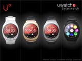 White Uo High Grade Cheap Smart Watch with Round Screen