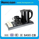 Honeyson Black Kettle Tray Set with Double Body Designed