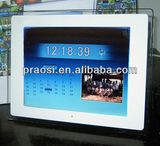 LED Display Music Video Loop Digital Photo Frame 13.3 Inch