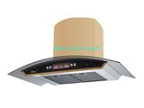 Island Range Hood with Golden201#S. S.