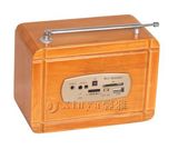 Xinya Mini USB Nature Wood Speaker with FM Radio (XY 2.0-8900)