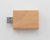 Wooden Book Shape USB Flash Drive