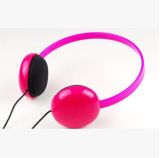 Fashion Colorful Headphone, Stereo Sound Earphone