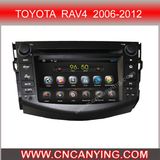 Car DVD Player for Pure Android 4.4 Car DVD Player for Toyota RAV4 2006-2012 with A9 CPU Capacitive Touch Screen GPS Bluetooth (AD-7105)