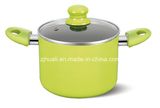 20cm Green Aluminum Non-Stick Casserole