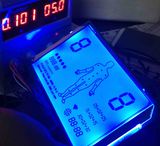 Htn LCM, Customizable LCD Module, Htn LCD Display (Blue LED backlight)