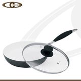 Kitchen Appliance Aluminum Colorful Ceramic Skillet with Lid