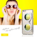 New Glass Style TPU Cover with Sunglass Stander Mobile Phone Case for iPhone 6plus