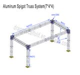 Excellent 7*4*4m Spigot Aluminium Truss System (TP03)