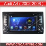 Car DVD Player for Pure Android 4.4 Car DVD Player with A9 CPU Capacitive Touch Screen GPS Bluetooth for Audi A4 (2002-2008) (AD-7684)