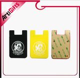 Latest Disign Colorful Mobile Phone Card Holder Printed Customer Logo