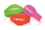 Waterproof Smart 13.56 MHz Silicone RFID Bracelet & Wristband