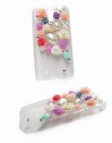 Flowered PC Mobile Cases for Samsung S4