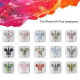 Colorful Headset Stereo Earphone for iPhone 6/6 Plus Earbuds