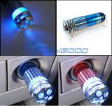 Mini Fresh Air Purifier Oxygen Bar for Car with Blue Light Auto Anion Car Air Purifier Ionizer