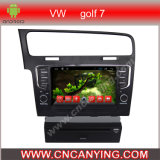 Car DVD Player for Pure Android 4.4 Car DVD Player with A9 CPU Capacitive Touch Screen GPS Bluetooth for VW Golf 7 (AD-8043)