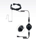 Two-Way Radio Earpiece Throat Microphone for Walkie Talkie