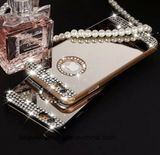 High Quality Fashion Mirror PCC Bumper Aluminum Back Cell Phone Case for iPhone 6 Plus Mobile Case