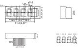 0.8 Inch 4 Digit 7 Segment LED Display