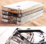 Mobile Phone Frame for iPhone 5g ,New Luxury Metal Frame with Diamond