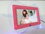 LCD Video 7 Inch Digital Photo Frame Black