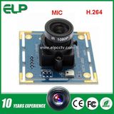 1.0 Megapixel 720p H. 264 USB Camera Modulewith Microphone