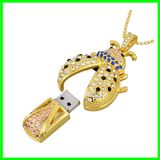 Crytal USB Flash Disk Jewelry USB Flash Drive