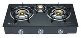 3-Burner Glass Table Gas Stove / Gas Cooker (T-C3001)