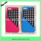 Custom Color Case & Black Studs Silicone Mobile Phone Cases