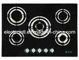 Gas Cooktop with 5 Burners and Tempered Glass Panel (GH-G715E)