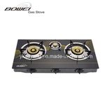 Best Price Tempered Glass Gas Stove with 3 Burners