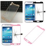 Full Color Tempered Glass Protector Screen Mirror Front for Samsung S4 I9500