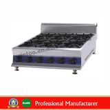 2015 Top-Rated Commercial Gas Burner Range for 6 Burner