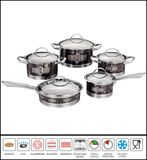 Cookware with Color Patterns