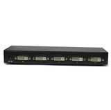 4 Port DVI Single Link Video Audio 4port DVI Splitter