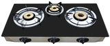 Triple Gas Burner Stove Cooktop - Tempered Glass (GS-03G01)