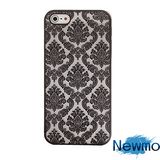 Carved Damask Vintage Pattern Matte Hard Mobile Phone Case Cover for iPhone 5/5s