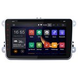 Android 4.4.4 OS HD Screen 2 DIN Car DVD Player for VW with GPS, Radio, WiFi, Capacitive Touch Screen, Canbus+Free Map