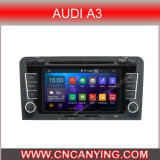 Pure Android 4.4.4 Car GPS Player for Audi A3 with Bluetooth A9 CPU 1g RAM 8g Inland Capatitive Touch Screen (AD-6963)