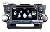 Car Stereo GPS Headunit Multimedia DVD Player for Toyota Highlander Kluger